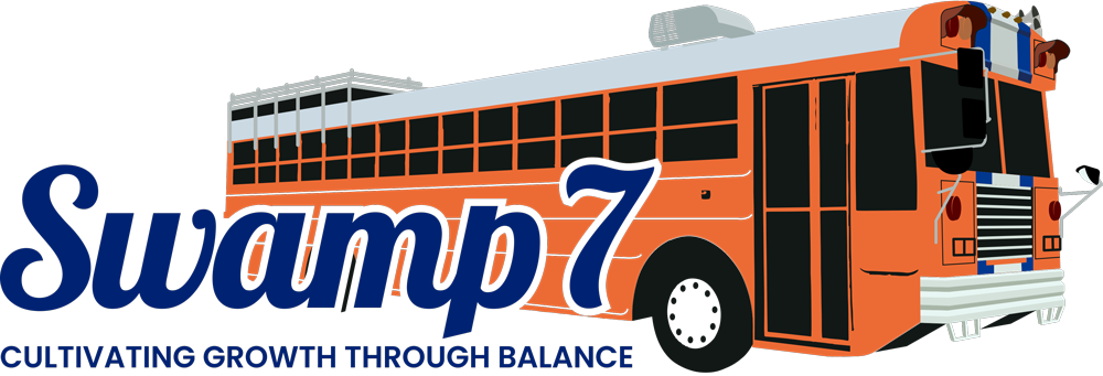 Swamp 7 Logo with Wordmark 100px